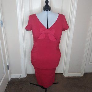 Torrid Retro Chic NWT red wiggle dress Size 18